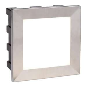 Ankle Large Sqaure LED Recessed Light In Stainless Steel