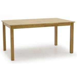 Annect Rectangular Wooden Dining Table In Natural