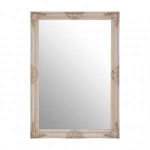 Antonia Wall Bedroom Mirror In Off White Frame - UK