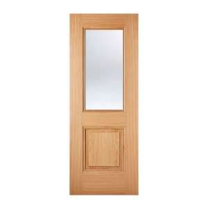 Arnhem Glazed 1981mm x 762mm Internal Door In Oak - UK