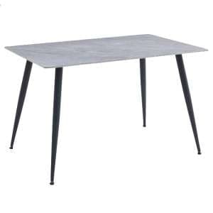 Attica Sintered Stone Dining Table 120cm In Grey - UK
