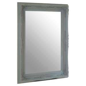 Barstik Rectangular Wall Mirror In Antique Grey Frame
