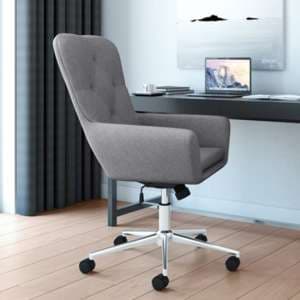 Brayden Fabric Home And Office Chair In Grey
