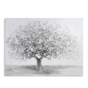 Big Tree Canvas Oil Painting In Wooden Frame