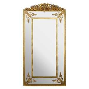 Boule Stylish Wall Mirror In Gold Frame - UK
