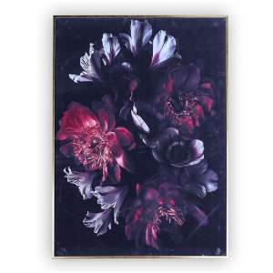 Bouquet Picture Canvas Wall Art In Multicolor - UK