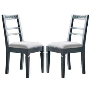 Brunet Storm Wooden Dining Chairs In A Pair