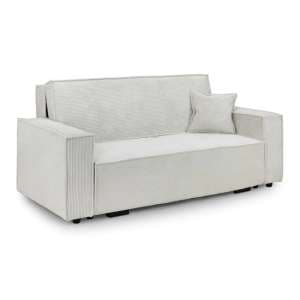 Cadiz Fabric 3 Seater Sofabed In Beige