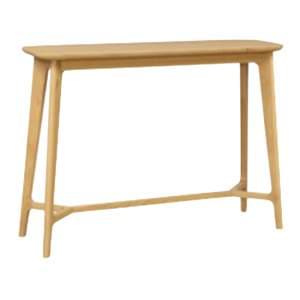 Cairo Wooden Console Table In Natural Oak - UK