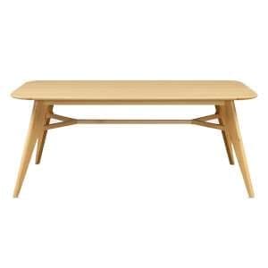 Cairo Wooden Dining Table Large In Natural Oak - UK
