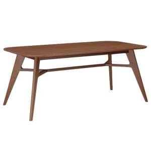 Cairo Wooden Dining Table Large In Walnut - UK