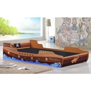 Calrose Pirate Ship Single Bed