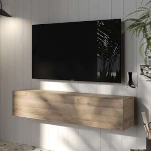 Carly Wall Hung Wooden Entertainment Unit In Cadiz - UK