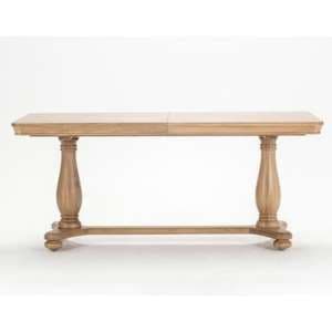 Carman Wooden Extending Dining Table In Natural