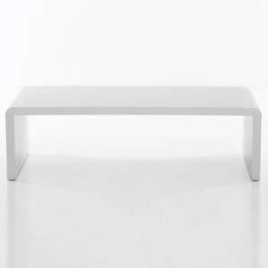 Carolie High Gloss Coffee Table Rectangular In White - UK