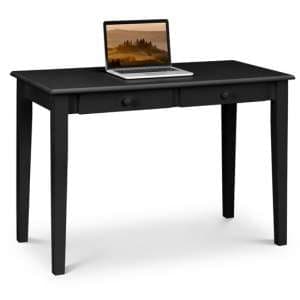 Cailyn Wooden Laptop Desk In Black - UK