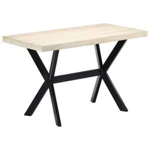 Cevis Small Mango Wood Dining Table In Natural