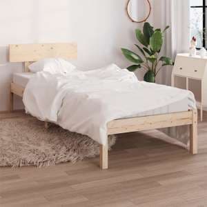 Chavez Solid Pinewood Single Bed In Natural