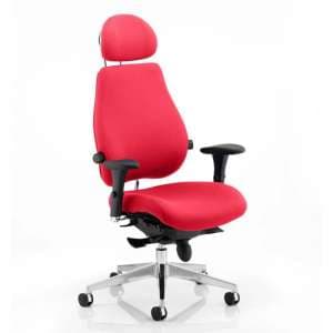 Chiro Plus Ultimate Headrest Office Chair In Bergamot Cherry - UK