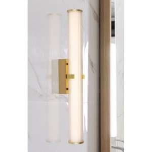 Clamp LED Large Wall Light In Gold - UK
