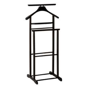 Clarkdale Wooden Valet Stand In Black