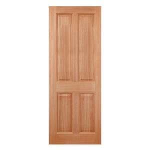 Colonial 2032mm x 813mm External Door In Hardwood - UK