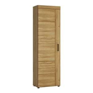 Corco Tall Left Handed Storage Cabinet In Grandson Oak - UK
