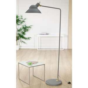 Countryside Floor Lamp In Grey - UK