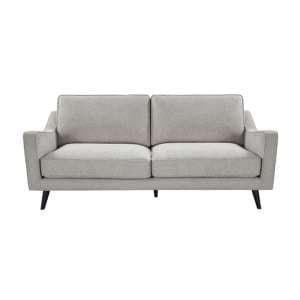 Darius Linen Fabric 2.5 Seater Sofa In Greige - UK