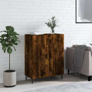 Derby Wooden Sideboard With 2 Doors In Smoked Oak - UK