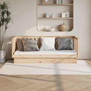 Diza Pinewood Single Day Bed In Natural