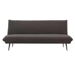 Duncan Fabric 3 Seater Sofa Bed In Dark Grey - UK