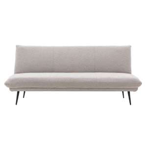 Duncan Fabric 3 Seater Sofa Bed In Light Grey - UK