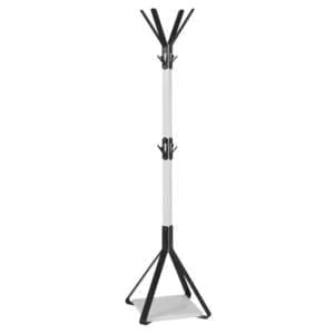 Duncan Metal Coat Stand In White And Black