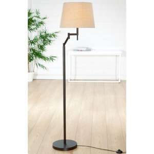 Elastico Floor Lamp In Brown And Beige - UK