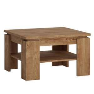 Fank Wooden Square Coffee Table In Ribbeck Oak