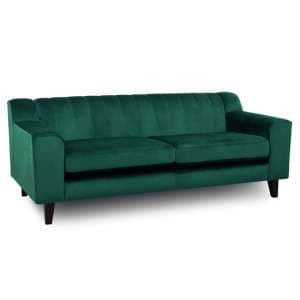 Folsom Fabric 2 Seater Sofa In Green - UK