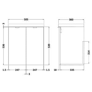 fuji-50cm-2-doors-wall-vanity-basin-1-brown-grey-avola-2_3 - UK