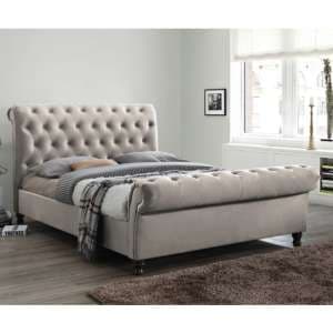 Genesis Fabric Super King Size Bed In Champagne - UK