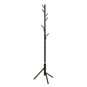 Halifax Metal Coat Stand With 8 Hooks In Black