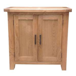 Hampshire Wooden Storage Cupboard In Oak - UK
