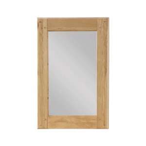 Heaton Bedroom Mirror With Oak Frame - UK