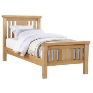 Heaton Wooden Single Bed In Oak