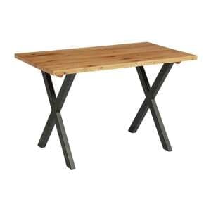 Hinton Small Solid Oak Dining Table In Character Oak - UK