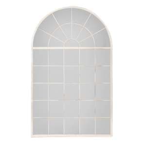 Hudsonville Leaner Floor Mirror In Soft White - UK