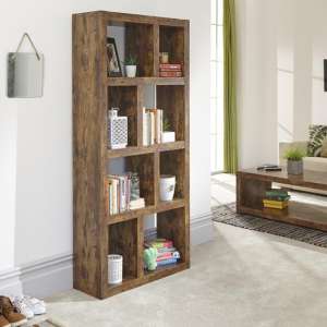 Jawcraig Tall Open Display Stand Unit With Shelves