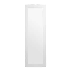 Felixvarela Rectangular Bedroom Wall Mirror In White Frame - UK