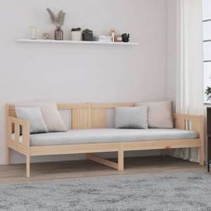 Kayin Pine Wood Single Day Bed In Natural