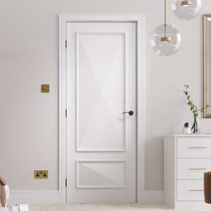 Knightsbridge Solid 1981mm x 686mm Internal Door In White - UK