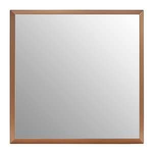 Lecotik Large Square Wall Mirror In Gold - UK